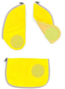 ergobag cubo Sicherheitsset Sichtbarkeits-Set für FRÜHERE ergobag Modelle: cubo und cubo Light (gekauft vor Oktober 2019!) Set 3-teilig