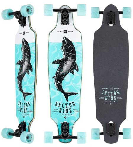 Sector 9 DT Longboard Roundhouse Great weiß 34