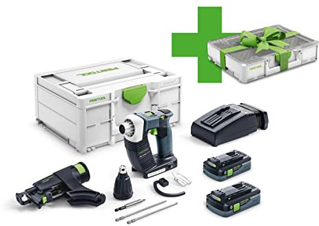 Visseuse sans fil pour plaquiste DURADRIVE DWC 18-4500 HPC 4,0 I-Plus Organizer Edition | 577429 - Festool