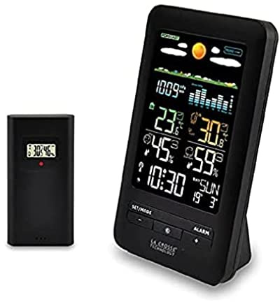 La Crosse Technology - WS6205 Station Météo avec Ecran Coloré - Noir