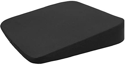YUNKOU Coussin de rehaussement de siège de Voiture biseau conducteur Principal siège Unique épaississement Coussin de Bout à Bout Tapis de rehaussement Accessoires intérieurs automatiques