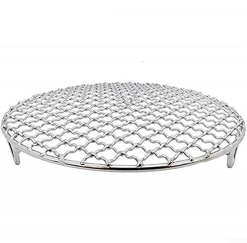 URPIZY Round Cooling Rack, Stainless Steel Baking Thick Wire Rack for Cooling/Steaming, Oven & Dishwasher Safe 29.5cm x 29.5cm