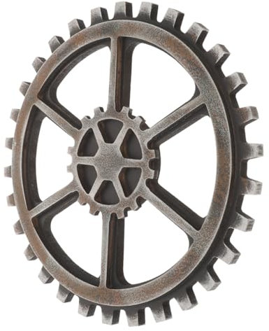 Yardenfun Wanddekoration Steampunk Zahnrad Sechseckig Vintage Stil Für Hausbar Und Wohnraum