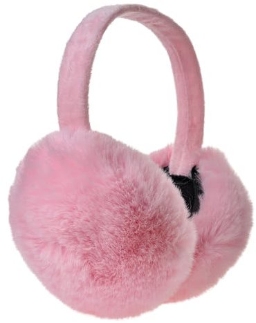 Clayre & Eef Ohrenwärmer one size Rosa Polyester Ohrenwärmer für Mädchen