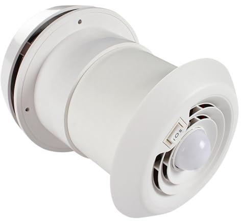 Sessleger Dachlüfter für Dach, 12 V, RV, Abluftventilator, leistungsstarker Ventilator mit LED-Licht für Anhänger, Wohnmobil, Wohnwagen