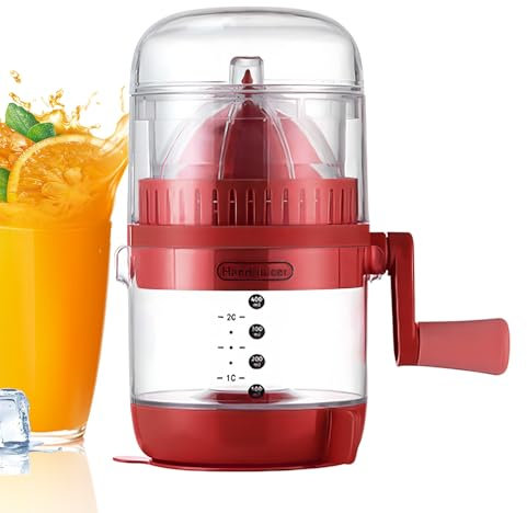 Juicer manuel, presse-agrumes à main - Cableau de juicer au citron | Manche de poche extracteur de fruits à de la bouffée Appuyez sur une machine à jus portable pour la chaux et les grenades