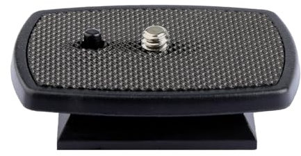 Bojueshaw Universal Quick Release Plate for Tripods,1/4 Screw Mount,Anti-Slip Rubber Pad for DSLR,SLR &Camcorders