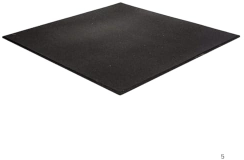 FIND A SPARE Anti-Vibration Noise Reducing Rubber Black Mat For Washing Machines & Tumble Dryers 60x60x0,45cm Cut For Size