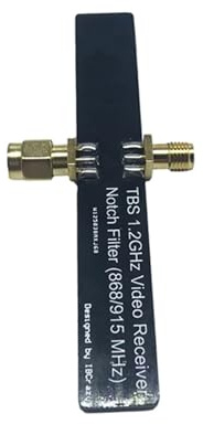 Filtre professionnel 915 MHz, filtre de bruit efficace, compatibilité TBS pour la photographie d'antennes et la diffusion d'événements en direct Plug and Play