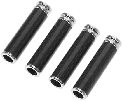 MAGICLULU 4pcs Carbon Fiber Door Lock Pins for Cars Trucks Suvs Durable Auto Door Lock Knobs with Quick Easy Installation Vehicle Interior Replacement