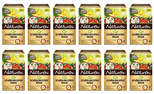 NATUREN Bio Schädlingsfrei Neem 900 ml - Wirksam gegen viele saugende und beißende Schädlinge