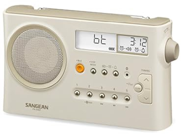 Sangean PR-D4 BT Pastel Cream BT - FM - Am - Alarm