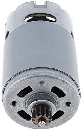 Engine Vehicle 1PCS Electric Drill Screwdriver Motor Hand Saw Chain Saw Motor 9T 11T 12T 14Teeth RS550 DC Motor 10.8V 14.4V 16.8V 18V 21V 25V ride Rechargeable ( Color : 21V 27500rpm , Size : 14 Teeth