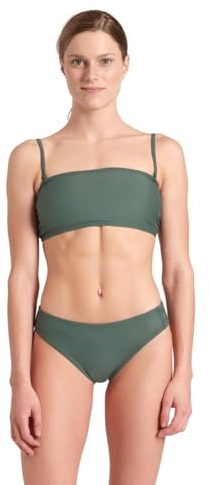 ARENA Women's Team Stripe Bikini Bandeau tvådelad dam