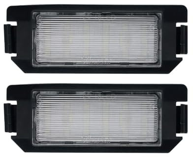 AutoStyle Set LED License Plate Lights compatible with Hyundai/Kia various models