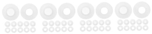 Ciieeo 48pcs Swing Top Bottle Seals Gasket Leak Beer Bottle Sealing Cap Gaskets Washer Washer