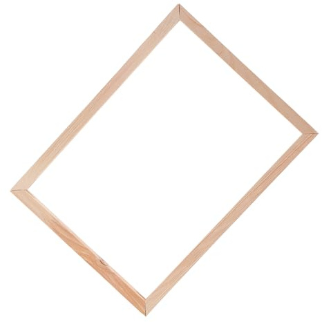 CORHAD Bastidores para Lienzos de Madera Maciza 40x50 Cm Superficie Suave y Soporte de Exhibición para Proyectos DIY de Arte