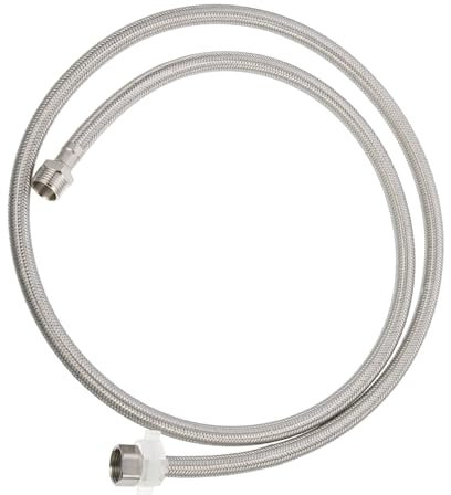 Veemoon Flexible Washer Machine Extension Hose Braided Stainless Steel Inlet Tube Easy Install for Washing Machine