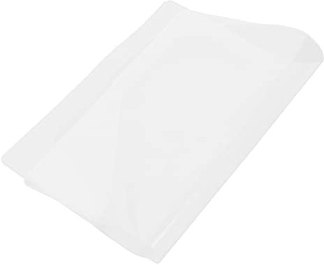 HOODANCOS Buchhülle Aus Kunststoff Transparente Buchfolie Zum Schutz Vor Beschädigungen Praktische Planerhülle Für Schule Zuhause Und Arbeit Wiederverwendbar Und Löschbar