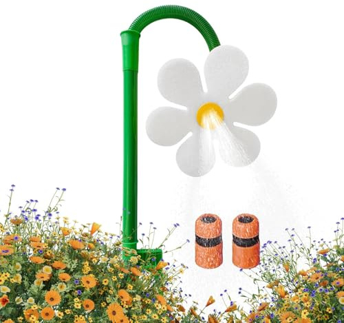 Vmiorzq Arroseur De Gazon,Arroseur d'eau Amusant pour | Système d'Irrigation Rotatif 360°, Jeu d'Extérieur pour et Chiens en Été