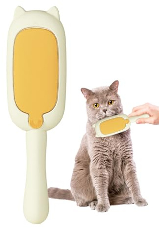 Pet Hair Remover Brush - Static Animal Hair Removal Tools - Soft Pet Grooming Comb Cleaning Supplies For Clothes Sofa Apartment Bedroom Home,Pair