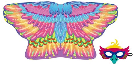 Djurkostymer för Barn,Bekväm eradkostym Med Och | Fågelvinge-Och För Karneval - För Fest, Scen, Skola, Halloween, Jul, Karneval, Födelsedag