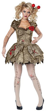 California Costumes Women's Voodoo Dolly Adult-Sized Costume (pack of 3)