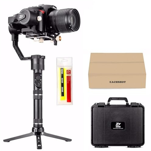 Zhiyun Crane Plus 3-Axis Handheld Gimbal Stabilizer for DSLR and Mirrorless Camera compatible Sony Panasonic LUMIX Nikon Canon POV Large Payload Timelapse Object Tracking New Version zhi yun Crane V2