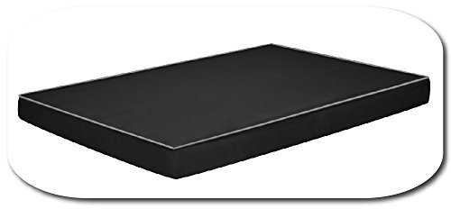 FORTISLINE Hundematte Hundebett OAHU Plus 2 Größen 4 Farben (L - 90x60x8cm, Grau)