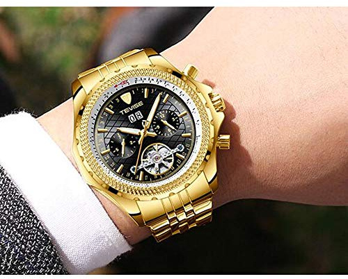 Watch Twiss herrklockor herrklocka vattentäta klockor män tourbillon 1