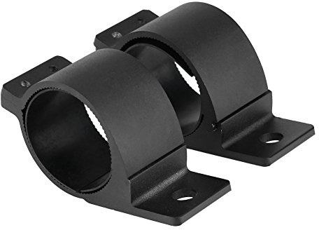 1 Paar Aluminiumlegierung Auto Geländewagen Bull Bar Lichter Scheinwerfer Fahrlampe Montagehalterung Klemmen Passend für die meisten Rohre, Bull Bar, Überrollkäfig usw(2.5inch / 66mm)