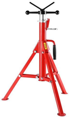 Pipe Jack Stand Robust Steel Heavy-Duty Construction | Adjustable Height Range | Folding & Portable Design | Secure Stability | Versatile Applications