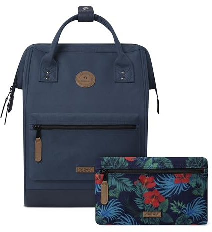 CABAIA Sac à Dos Adventurer Reykjavik 18L - Ordinateur 13 - Déperlant | Bagage cabine · Ouverture grand angle · Système MOLLE pochettes interchangeables · Certifié Vegan · Conçu pour durer