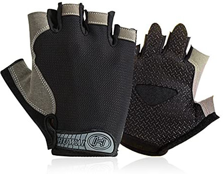 Keleily Fahrradhandschuhe für Kinder,1Paar Kinder Sport Handschuhe,Fahrradhandschuhe Gel gepolsterte fingerlose Sporthandschuhe Straßenreithandschuhe für Camping Training Rudern Yoga