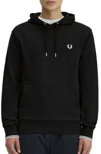 Fred Perry Tipped Hooded Sweatshirt, Sweatshirt
