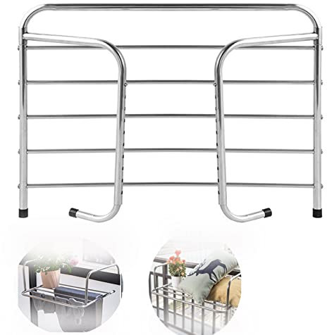 Wandtrockner Mit 40/50/60/70/80cm Wäscheleine, Wäscheständer Heizkörper Zum Hängen, Flexibel Einsetzbarer Heizkörpertrockner, für Drinnen Draußen, Hängetrockner Edelstahl ( Size : 50*38*18cm )