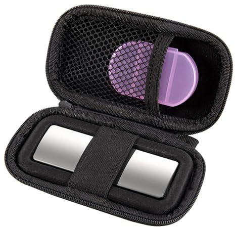 Étui de protection pour AliveCor KardiaMobile 6L, étui de protection de voyage pour moniteur ECG KardiaMobile / KardiaMobile 6L, étui de transport avec boîte à pilules (sac uniquement)