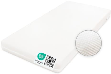 Ehrenkind® Kindermatratze PUR MESH | Baby Matratze 90x190 Standard 100 by Oeko-TEX | Babymatratze 90x190 aus hochwertigem Schaum und Hygienebezug