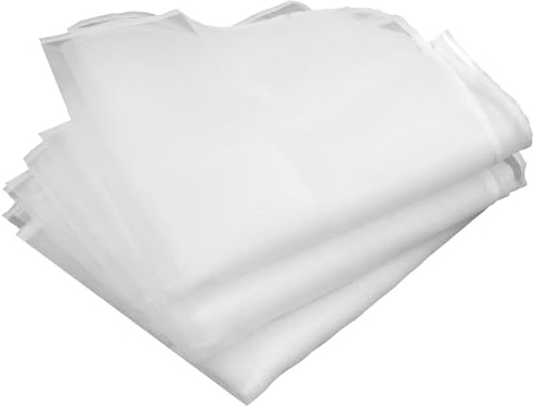 10 Pcs Passiertuch, 50x50cm Wiederverwendbar Mulltuch Käsetuch, Nylon Filterbeutel Nussmilchbeutel für Nussmilch Käse Kaffee Joghurt Fruchtsaft