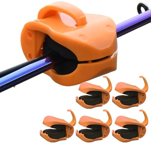 Lot de 6 Supports de Canne à pêche Multifonctions - Antidérapants et réutilisables - pour Eau Douce, Eau salée, rivière, lac, pêche, jigge, , fête d'anniversaire