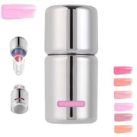 Liquid Blush,Jelly Color Liquid Blush,Flüssiges Rouge mit Schwammkopf,Langanhaltendes Flüssiges Rouge für Hochpigmentierte Farbe, Sorgt Für Ein Weiches, Taufrisches Finish (03#)