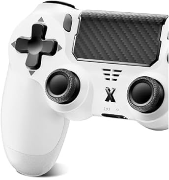 Hycago Wireless Controller for PS-4, Game Controller for PS-4/Pro/Slim/PC, Bluetooth Gamepad Joystick with Dual Vibration Touch Panel, Upgraded Six-Axis Sensor, 3.5mm Audio Jack
