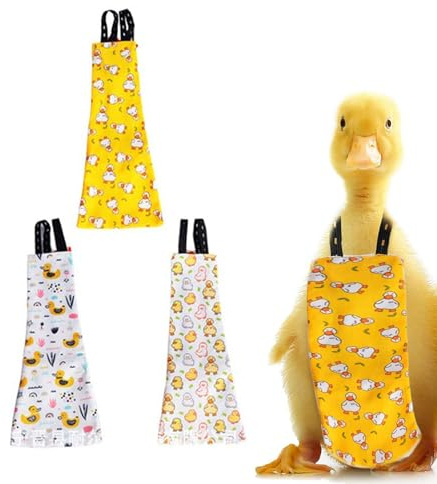 Pannolini di pollo, pannolini per pollame riutilizzabili anatroccoli agricoli – a prova di perdite lavabili anatroccoli forniture per pollame galline