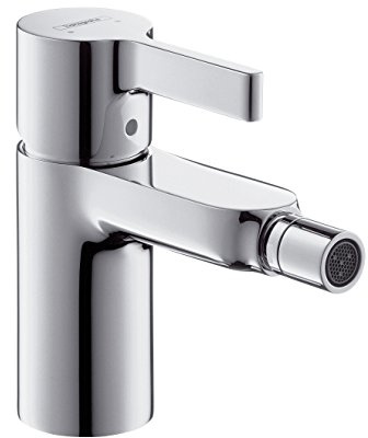 hansgrohe Metris S enspak bidékran med dragstång, avloppsarmatur, krom