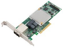 Adaptec 2277000-R - Speichercontroller (RAID) - 16 Sender/Kanal - SATA 6Gb/s/SAS 12Gb/s Low Profile - 1.2 GBps - RAID 0, 1, 5, 6, 10, 50, 1E, 60 - PCIe 3.0 x8