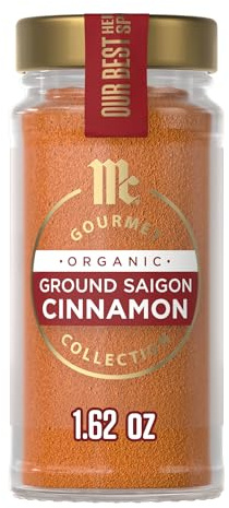 McCormick Gourmet Organic Ground Saigon Cinnamon, 1.25 Oz