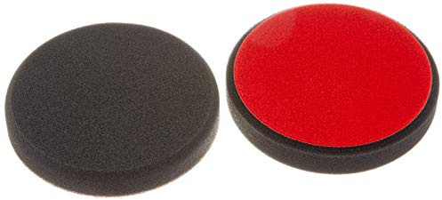 ALCLEAR 5513530F_2 5513530F Finishpad gegen Hologramme, Auto Polierschwämme, Durchmesser: 135x25 mm, anthrazit,2er Set, Polierpad polieren Pad Schwamm Autopflege Polierschwamm f. Poliermaschine