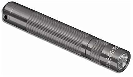 Maglite, Torcia a LED con valigetta Solitaire, Grigio (Gris)