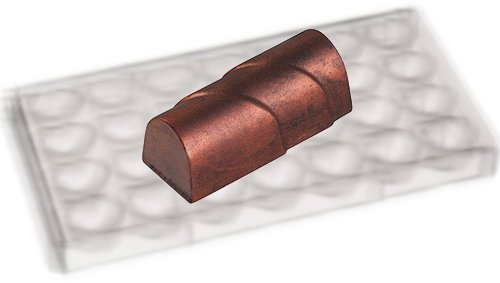 Martellato 30 Parte Bombones Molde, de policarbonato, policarbonato, Transparente, 40 x 18 x 15 mm