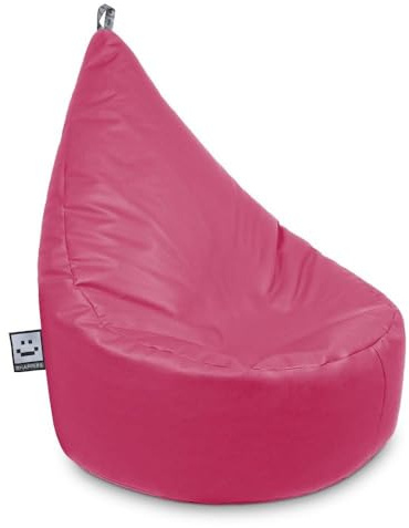 Happers Pouf Enfant Salon ou Chambre Fauteuil Fuchsia
